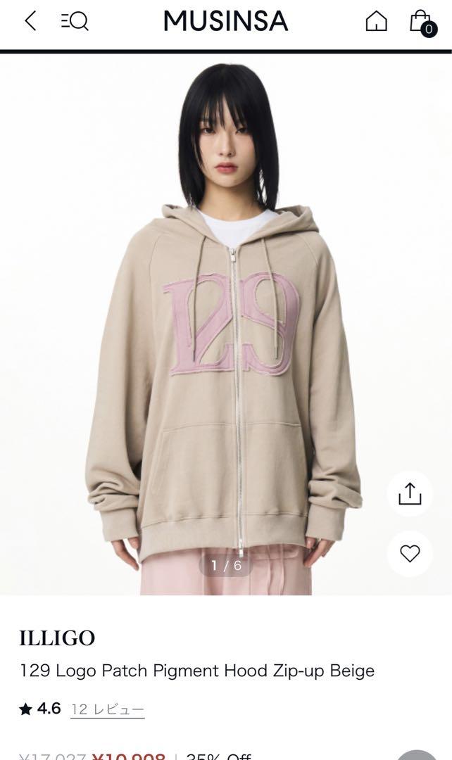 ILLIGO 129 パーカー ベージュ