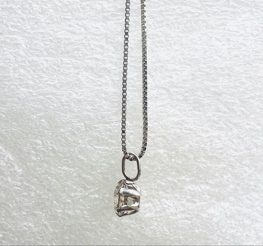 Pt900 0.50ct ダイヤモンド ネックレス