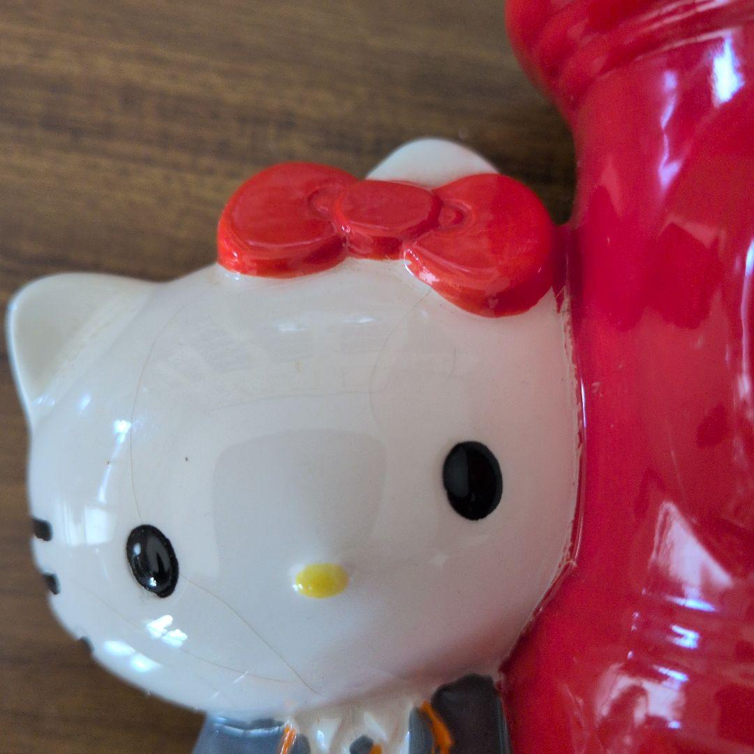 ハローキティ 郵便ポスト フィギュア 約10cm 陶器製