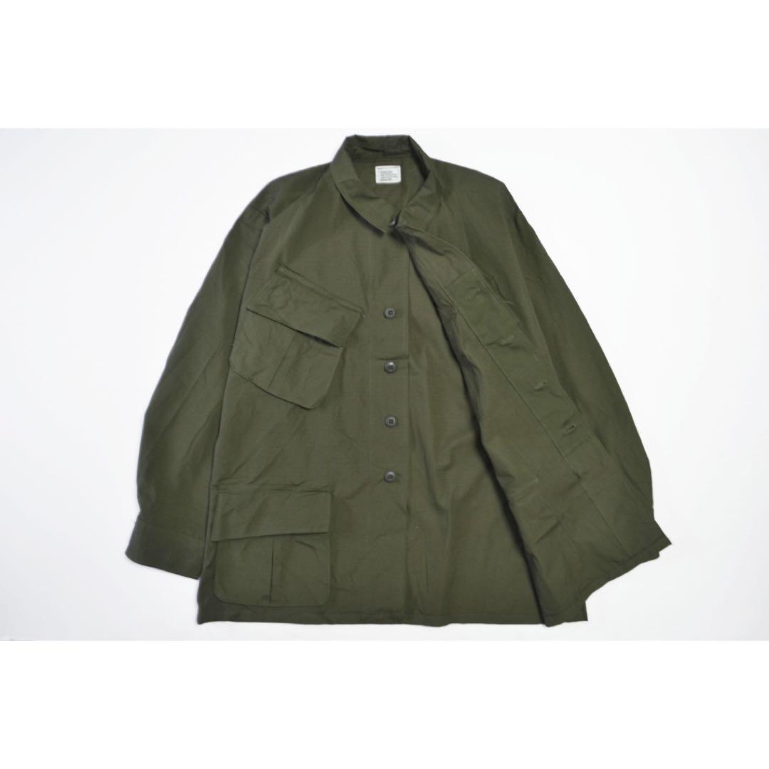 問題なく綺麗な状態です70s U.S. Army Jungle Fatigue Jacket M-S