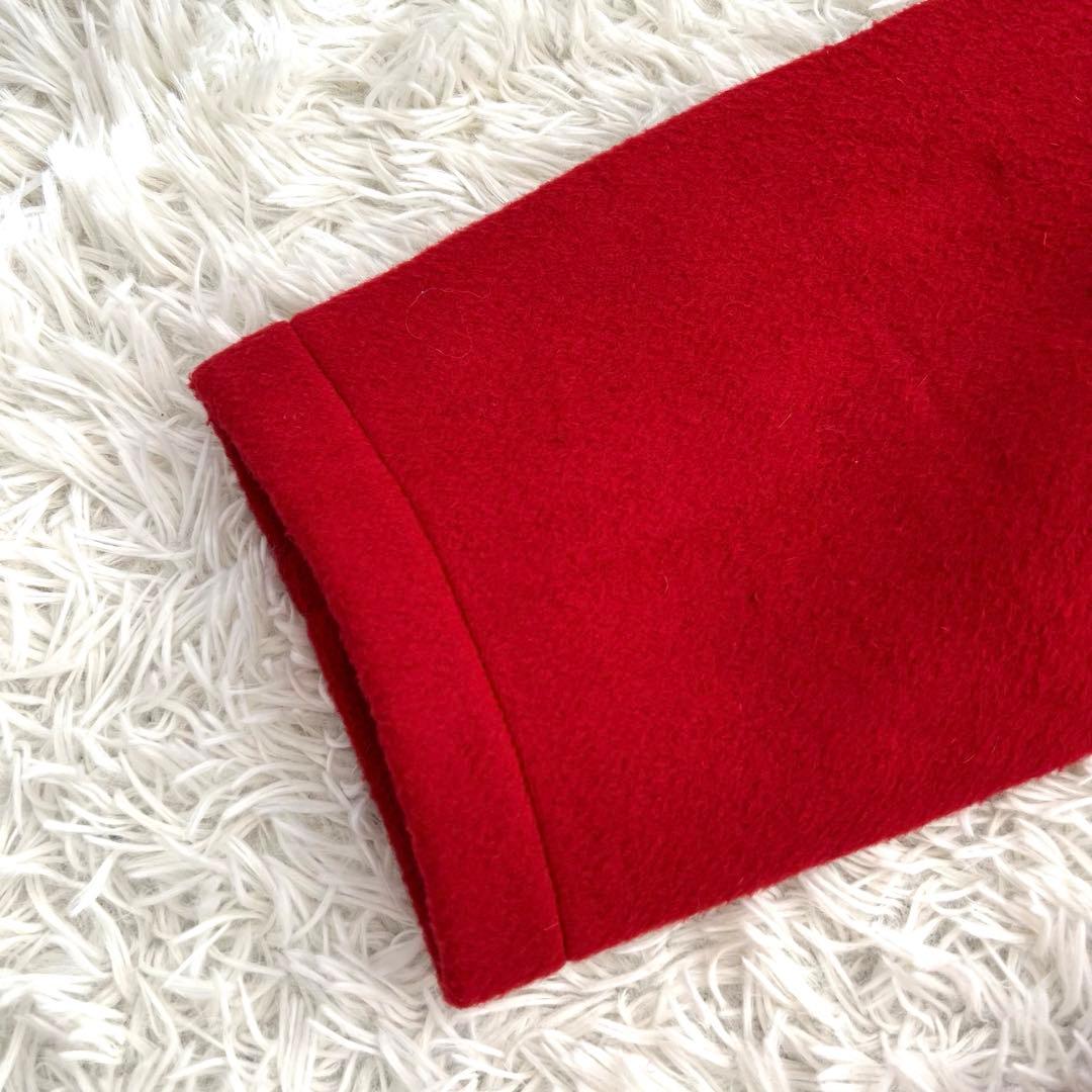 希少 90s Vintage 英国製 グローバーオール ダッフルコート 赤 S 希少 90s Vintage 英国製 グローバーオール ダッフルコート 赤 S