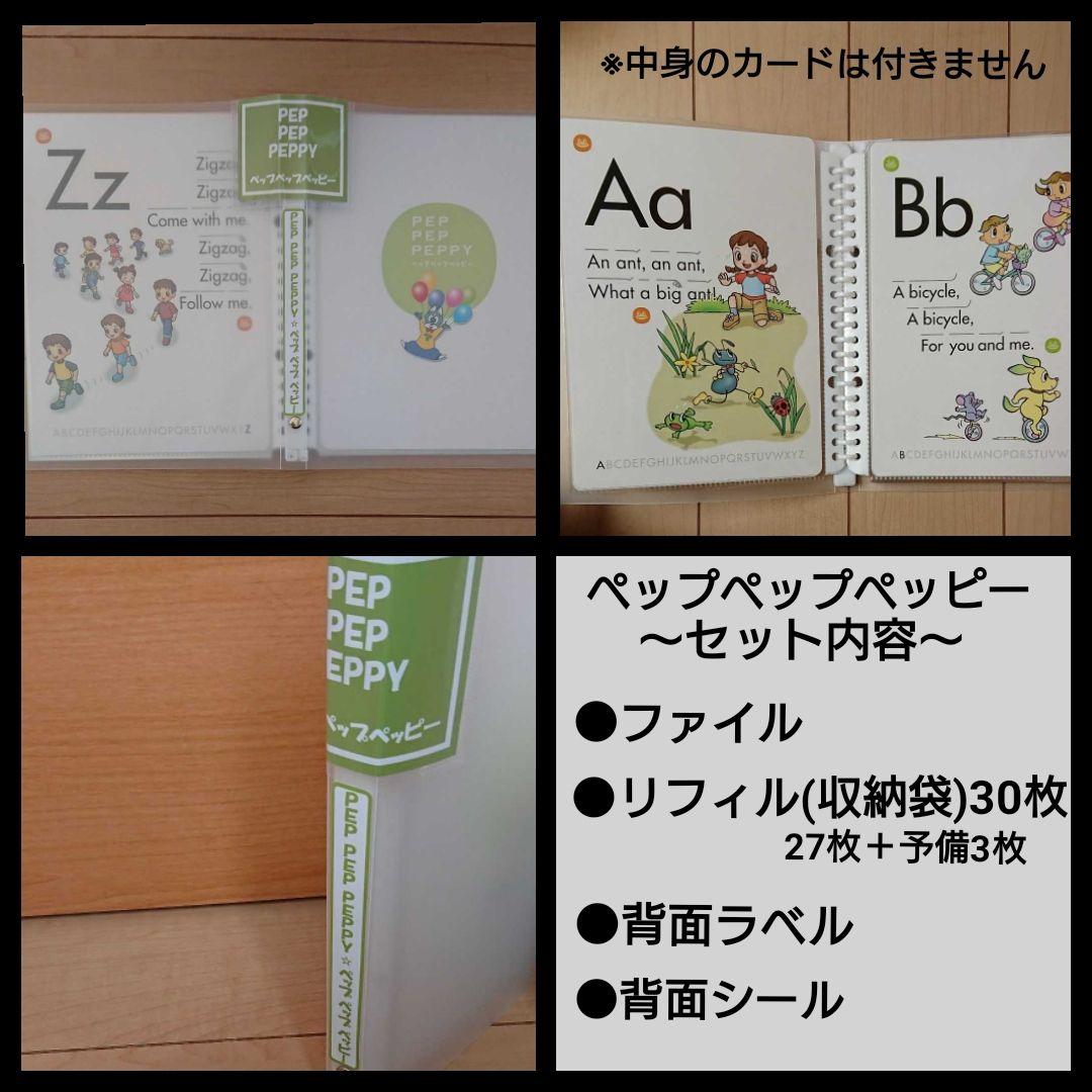 国産限定品 ペッピーキッズクラブ ピクチャーカード収納袋&ラベル&ファイル25冊 フルセット fQi7c-m32321589540 大得価100%新品