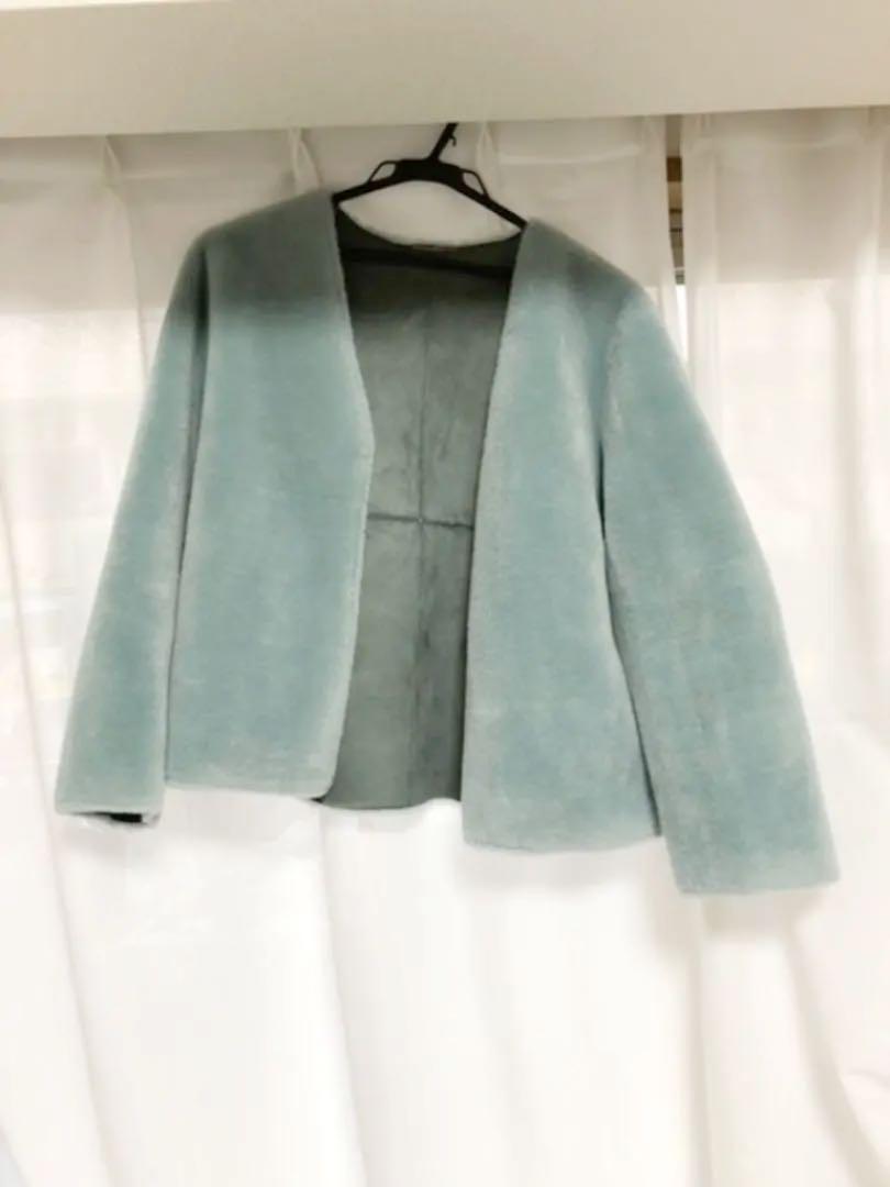 祝開店!大放出セール開催中 板野友美さん愛用♡ アイディー リバーシブルコート I.D/フレイ FRAY - ノーカラージャケット 祝開店!大放出セール開催中 板野友美さん愛用♡ アイディー リバーシブルコート I.D/フレイ FRAY - ノーカラージャケット