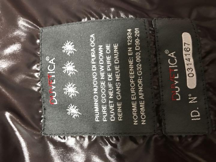 ダウンジャケット　デュベティカ　DUVETICA