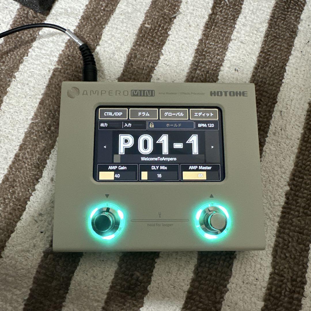 HOTONE Ampero Mini ギターエフェクター Ampero Mini – Hotone Audio