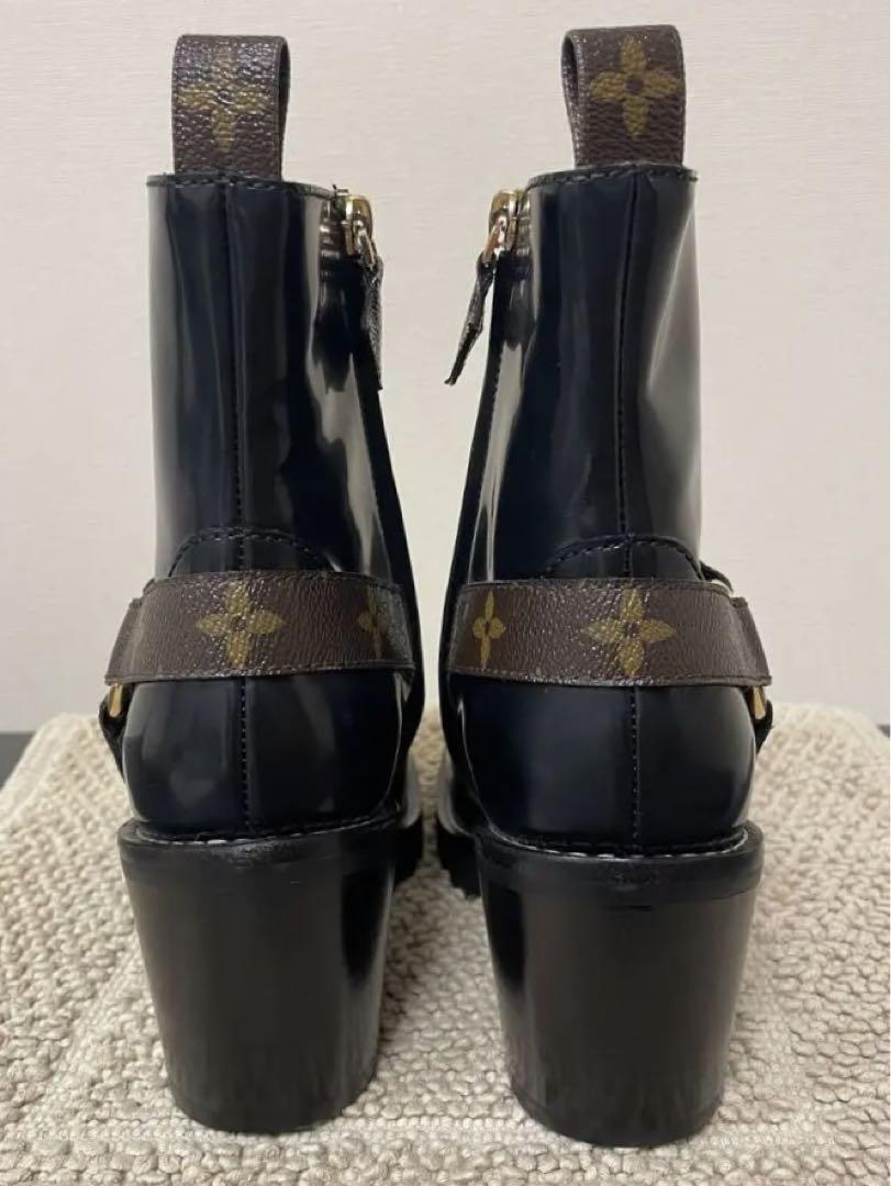 LOUIS VUITTON ルイヴィトン リミットレス アンクル ブーツ LV