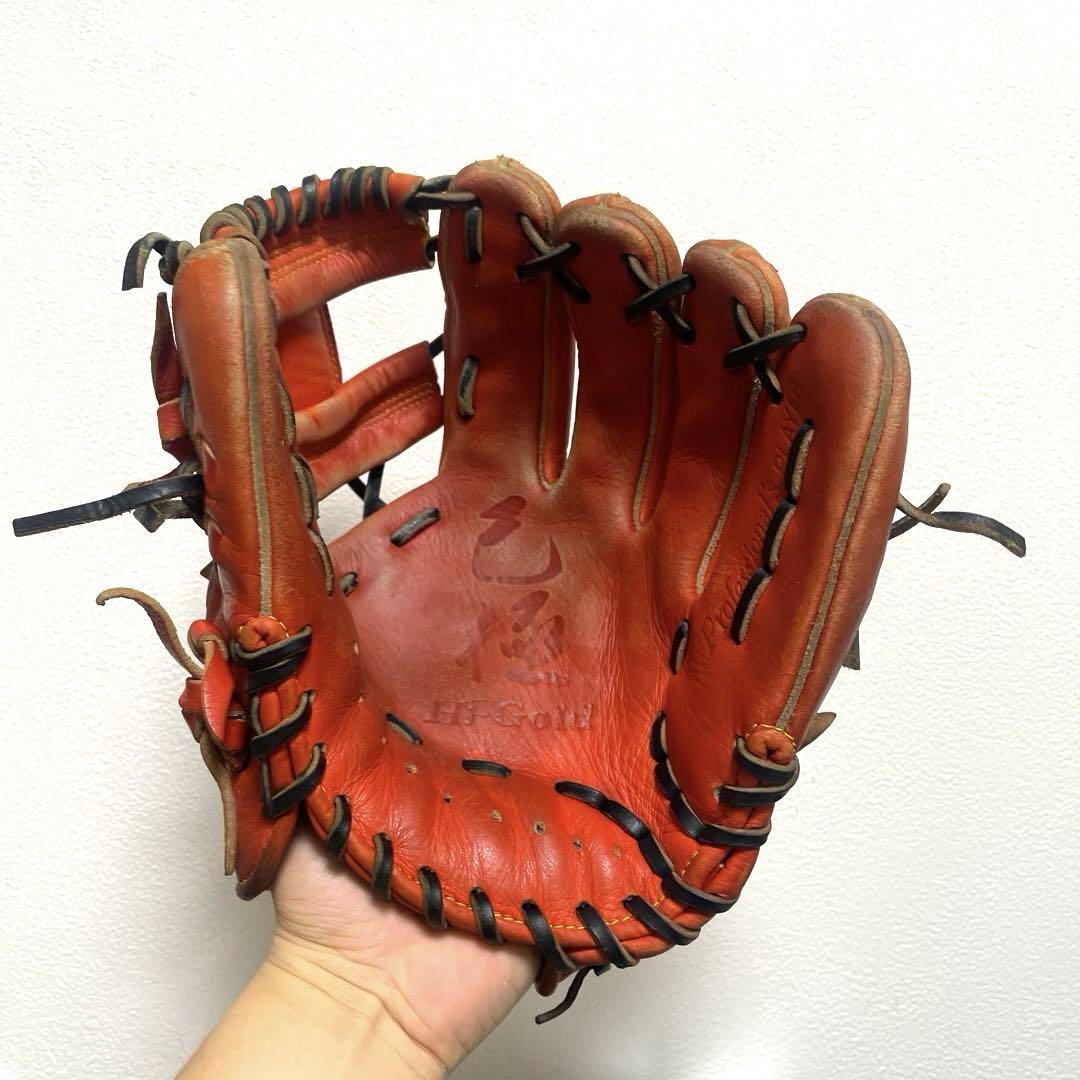 ハイゴールド 己極 即戦力 軟式 内野手用グローブ