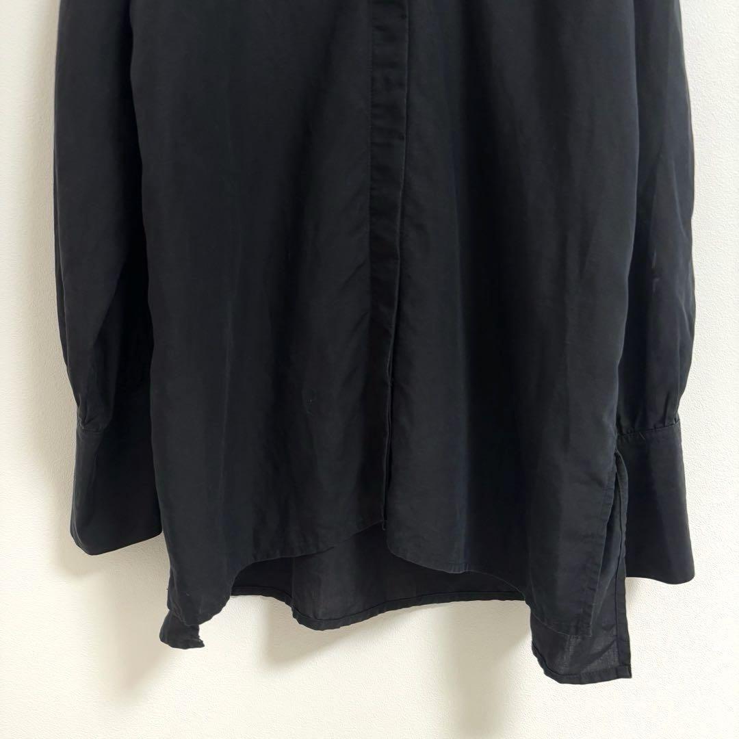 新品タグ付き【バンヤードストーム】長袖 ブラウス 黒 1 BARNYARDSTORM（シャツ/ブラウス(長袖/七分) ・ ブラック/黒色系