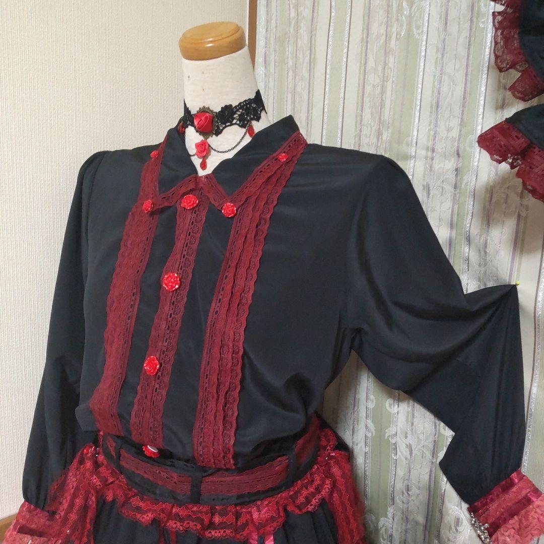 東方project レミリア・スカーレット 黒ゴスアレンジ衣装 Lサイズ 東方project レミリア・スカーレット 黒ゴスアレンジ衣装 Lサイズ