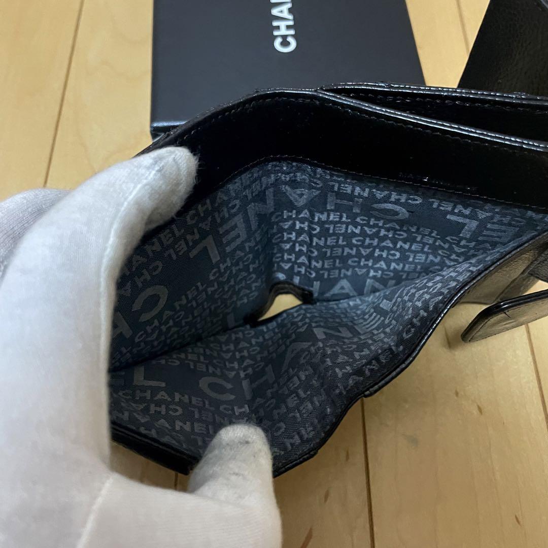 ○CHANEL シャネル 三つ折り財布