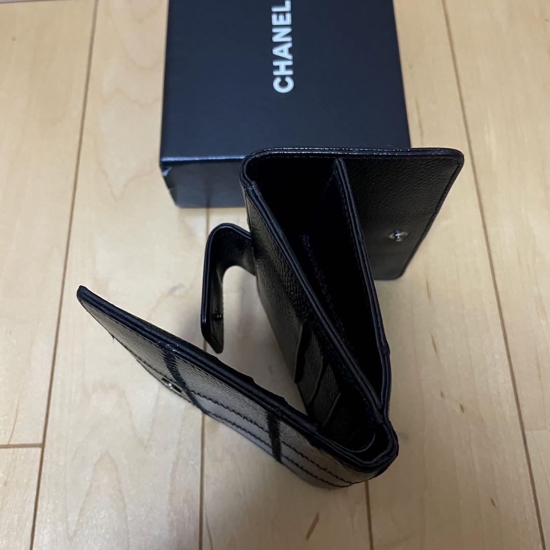 ○CHANEL シャネル 三つ折り財布