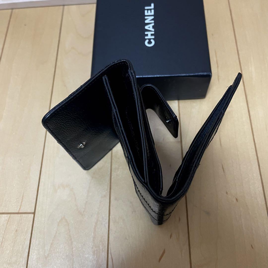 ○CHANEL シャネル 三つ折り財布