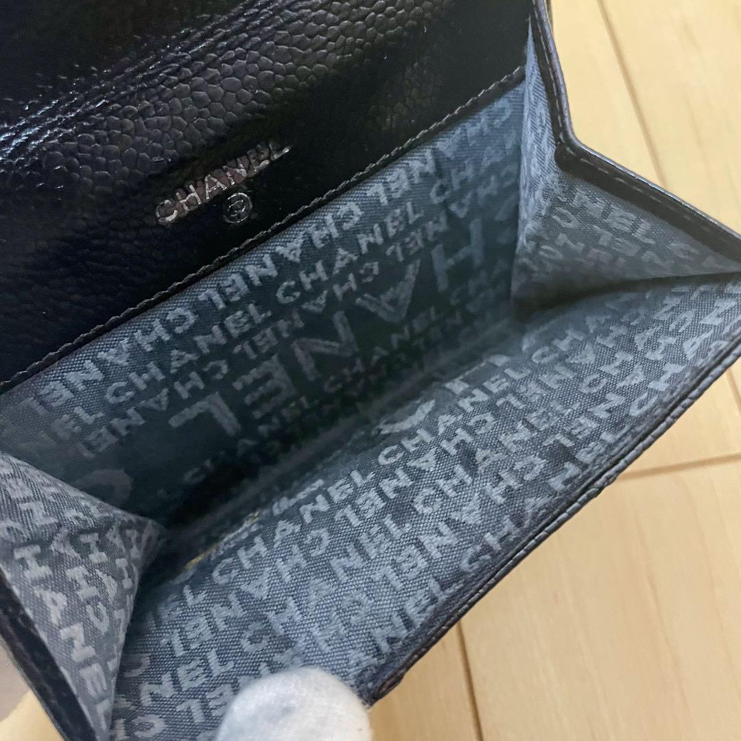 ○CHANEL シャネル 三つ折り財布
