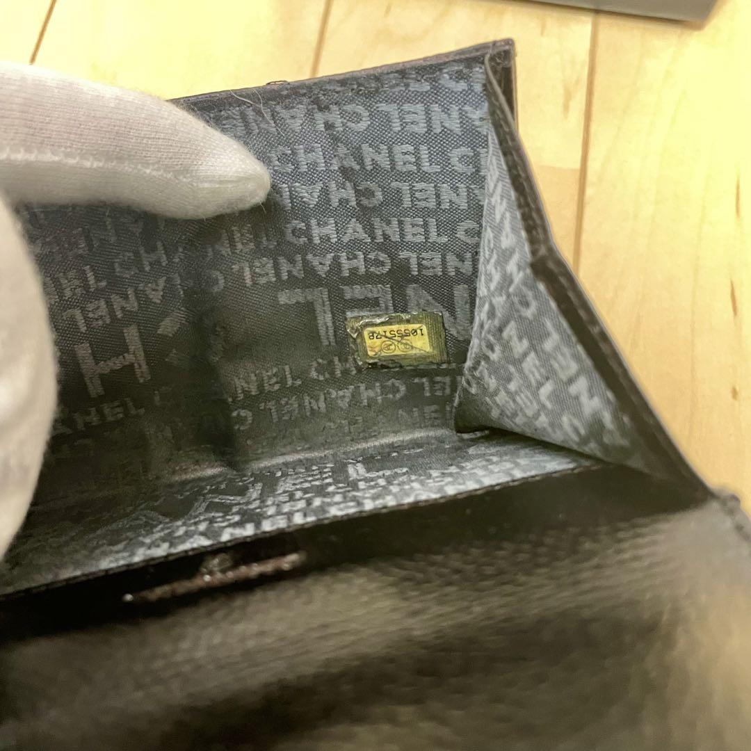 ○CHANEL シャネル 三つ折り財布