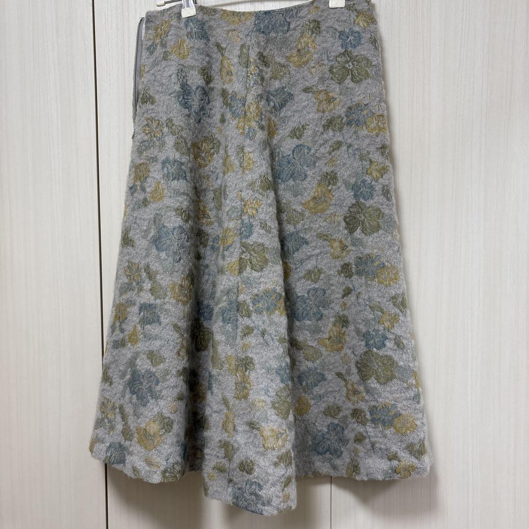 スローブイエナ　花柄　スカート　SLOBE IENA