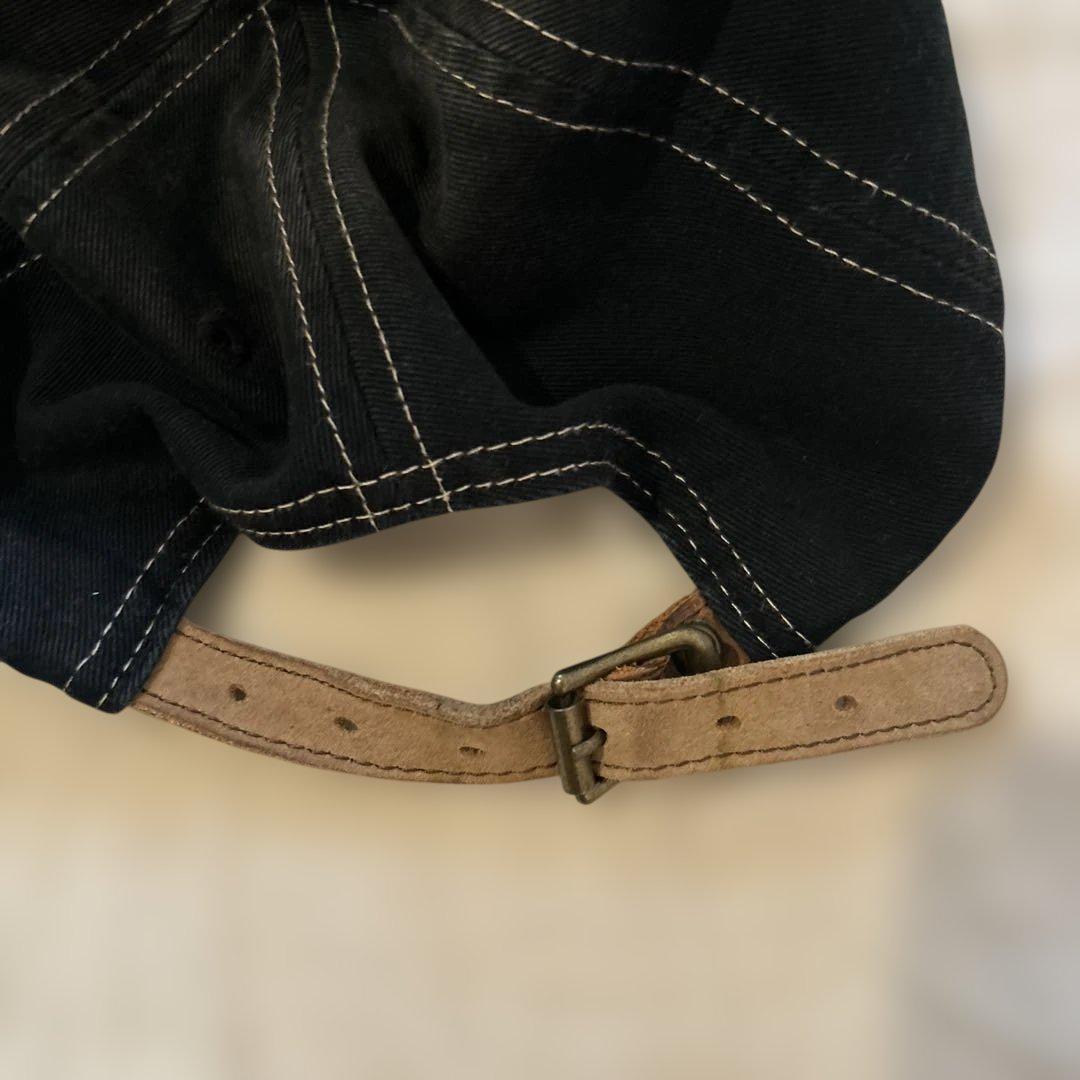 RRL ダブルアールエル トラッカーキャップ ネイビー - メルカリ