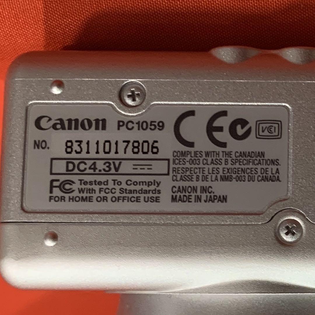 【ジャンク】CANONデジタルカメラPowerShot A80 付属品付き