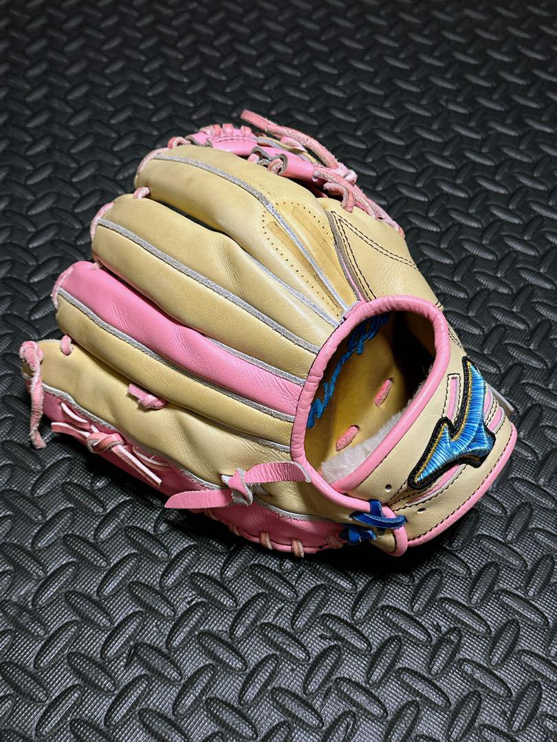 日本製 ミズノプロ ダイバーシティブルー オーダー 軟式 内野用 グローブ