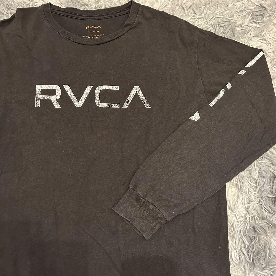 サイズM 新品未使用 RVCA ブラック ロングスリーブ RVCA ブラック ロングスリーブ Tシャツ - メルカリ