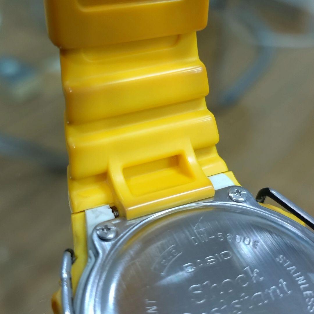 CASIO　G-SHOCK　DW-5600E イエロー
