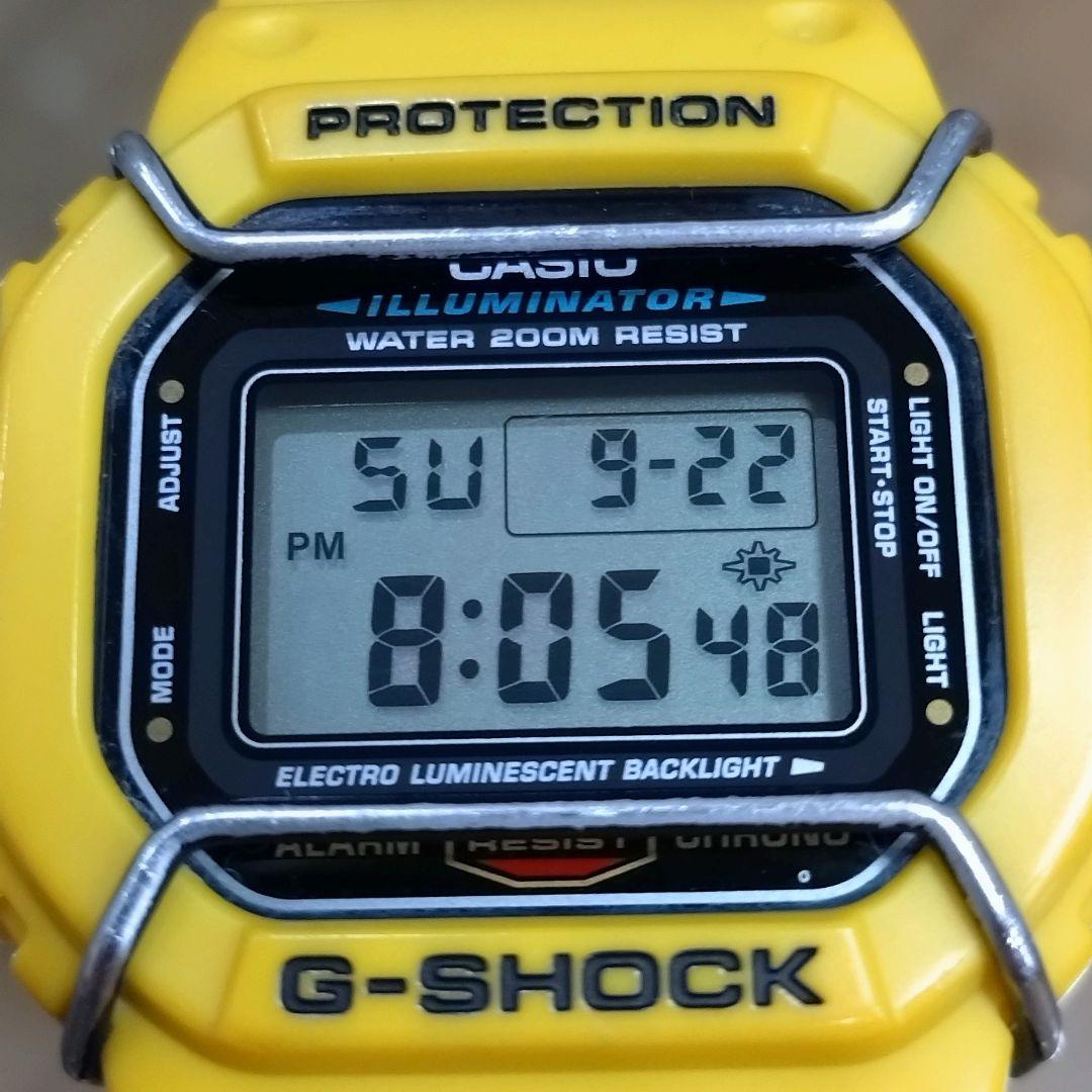 CASIO　G-SHOCK　DW-5600E イエロー