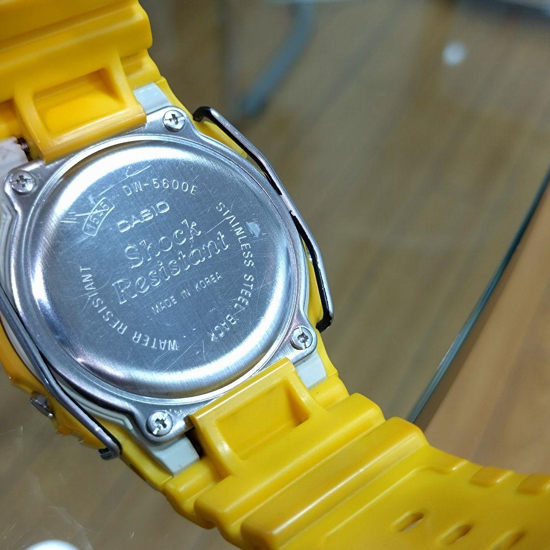 CASIO　G-SHOCK　DW-5600E イエロー