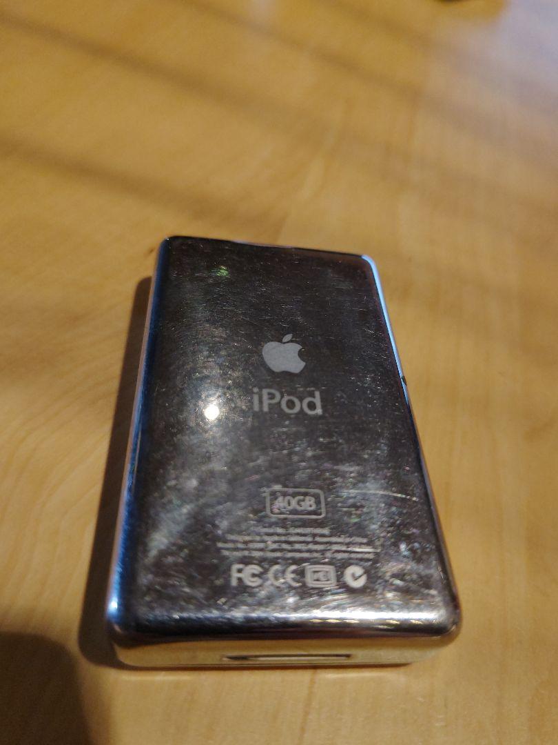 Apple iPod 40GB ホワイト/シルバー
