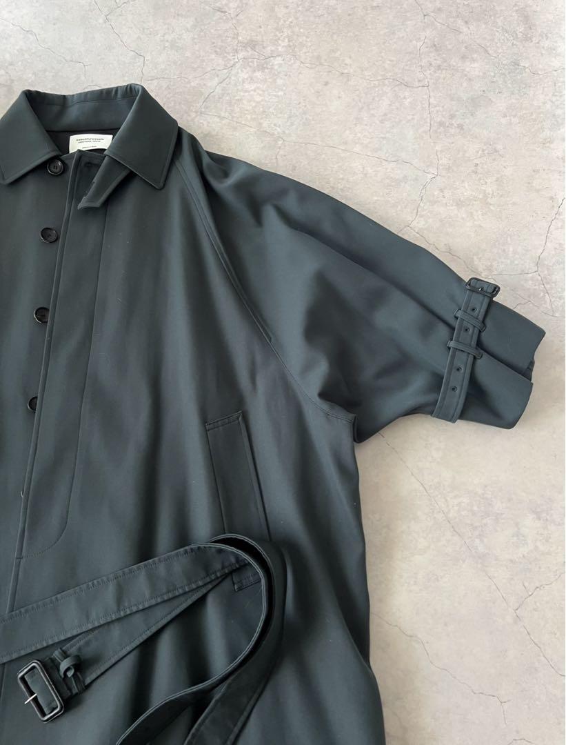 【定価¥181500 beautiful people ステンカラーコート】