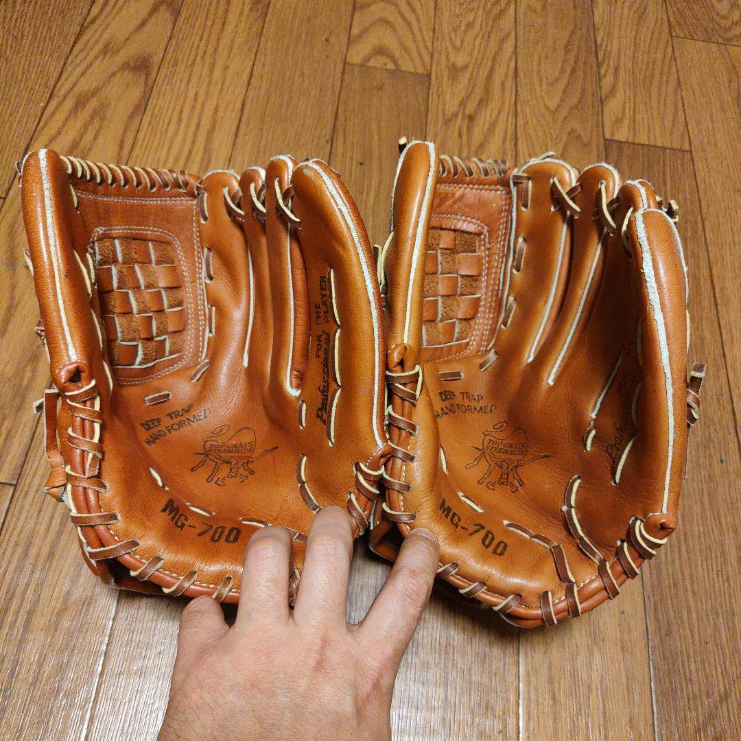 キャッチボールセット 大人用 軟式レザーグラブ＋ボール