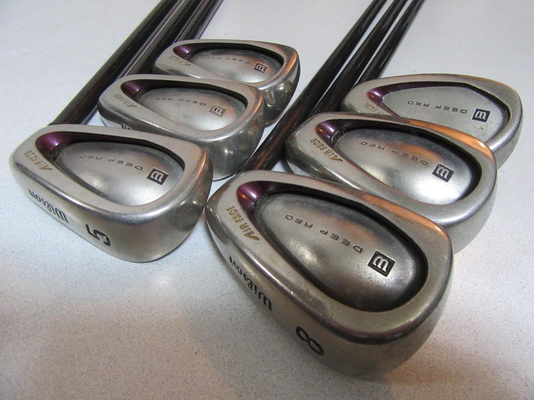 福袋 バースデイ ☆ウイルソン☆Wilson☆DEEP メルカリ - FACE☆5-Pw☆ RED☆AIR クラブ
