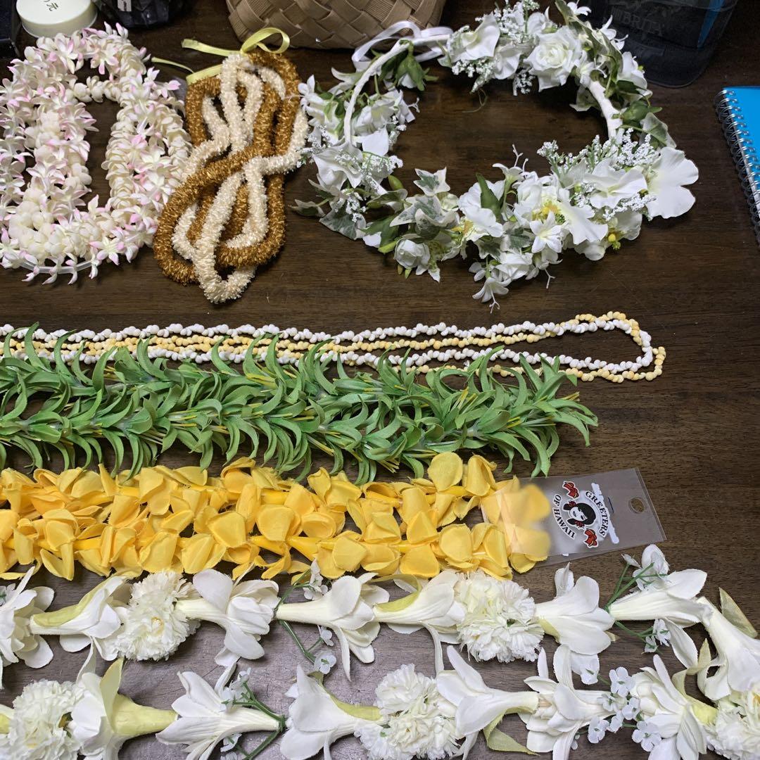 とっておきし新春福袋 お買得！！ ハワイ購入髪飾り、レイ フラダンス フラダンス