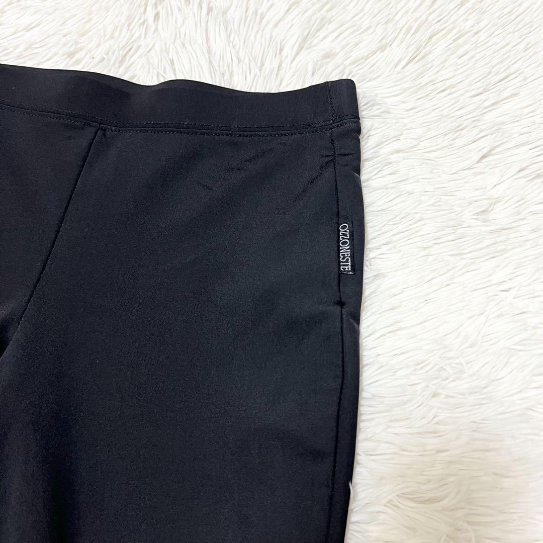 未使用タグ付♡ozzoneste ストレッチフレアパンツ　レース　チャイナボタン 未使用タグ付♡ozzoneste ストレッチフレアパンツ レース