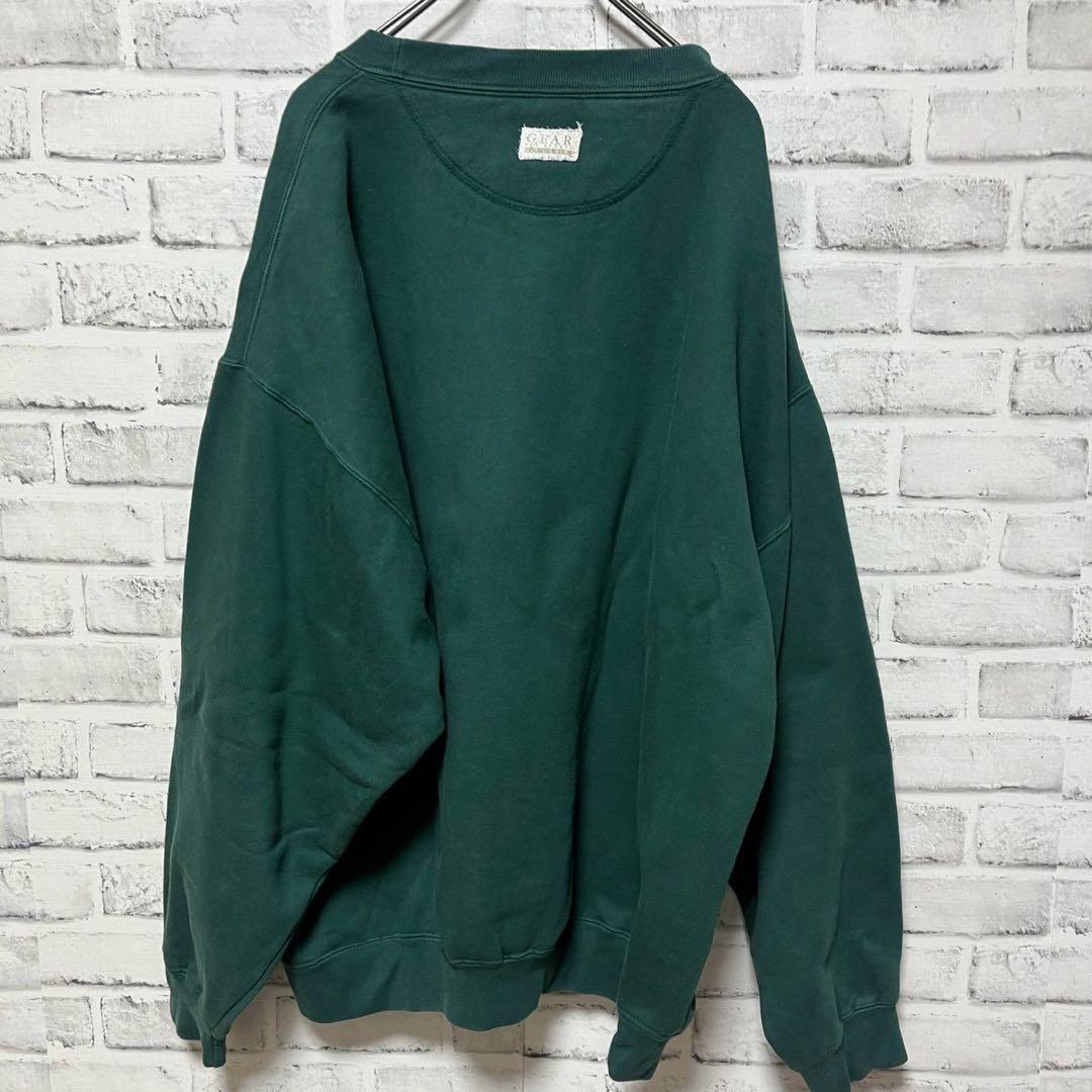 GEAR カレッジ スウェット グリーン XL 90S