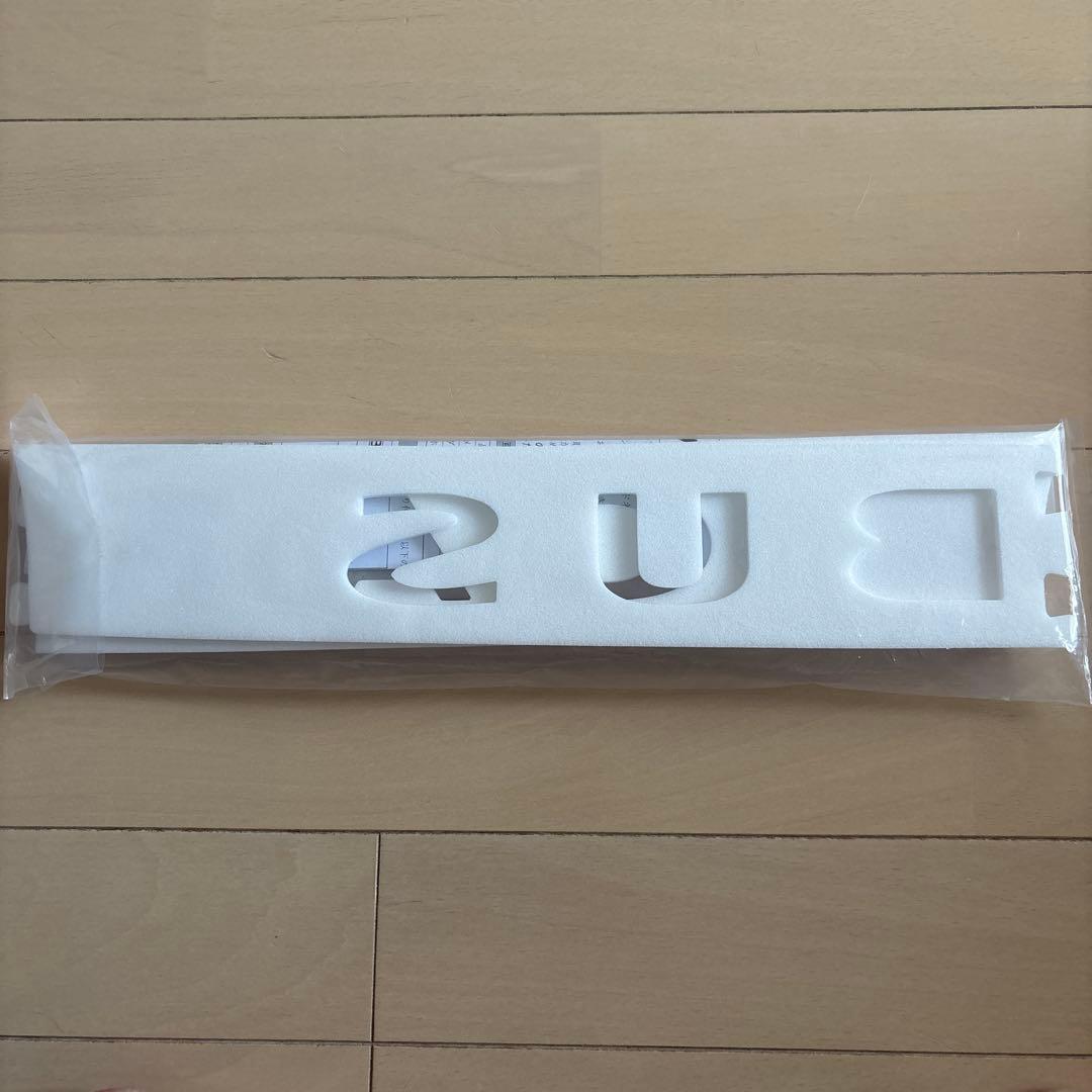 【純正】新型ムーブキャンバス　フードネームエンブレム（メッキ）