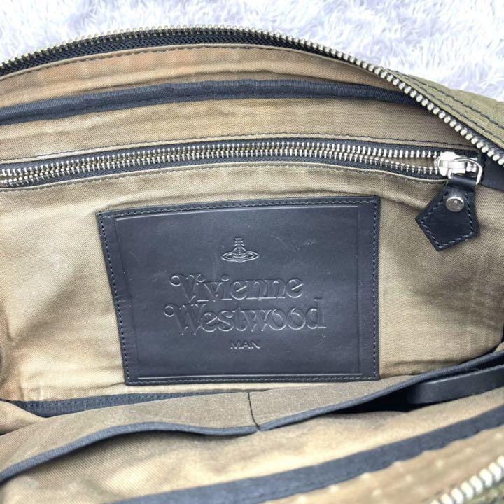 【メッシュ】 良品 ヴィヴィアンウエストウッドマン 希少✨ショルダーバッグ スカルプリント 3wDs1-m32340993296 フィールを