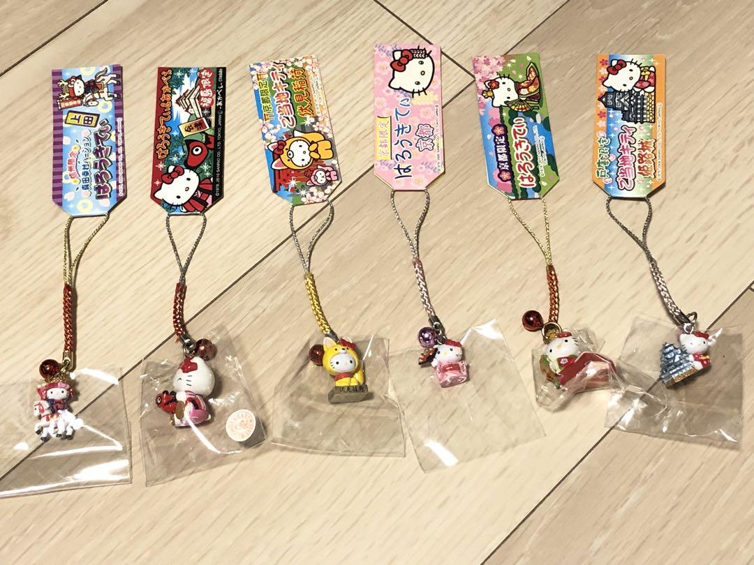ご当地キティ 根付け ストラップ 地域限定 まとめ売り
