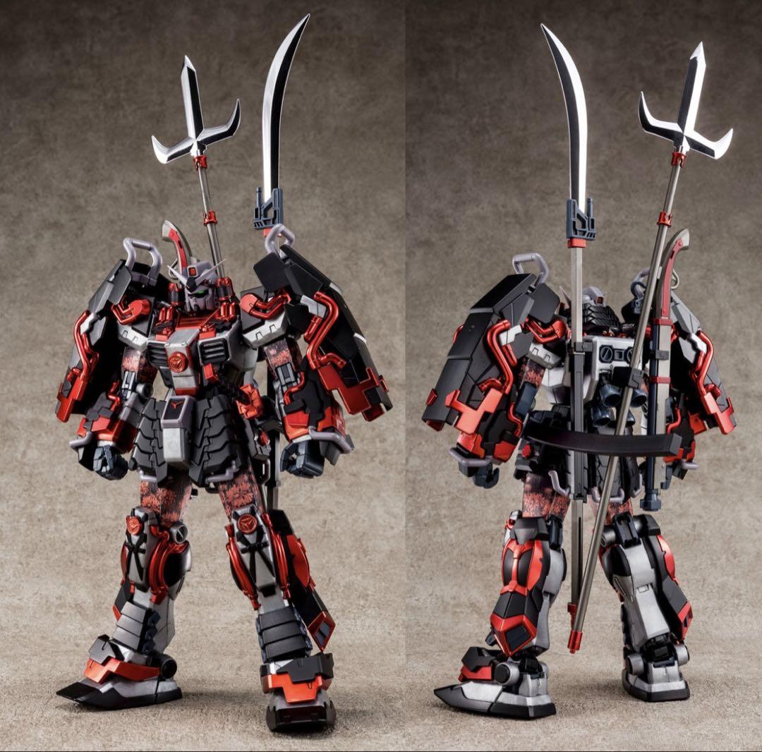 新品BANDAIバンダイMG 1/100真武者頑駄無 戦国の陣 黒衣大鎧ガンプラ