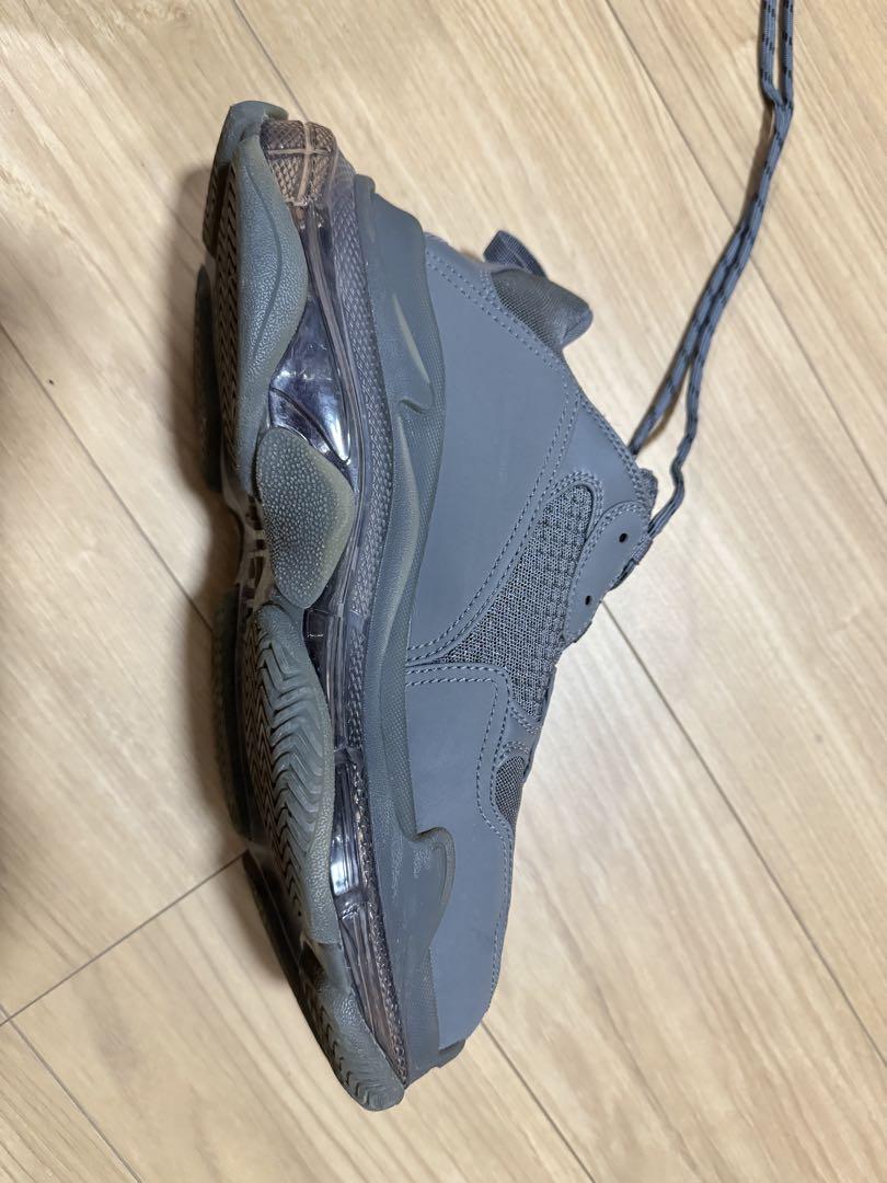 【BALENCIAGA】トリプルS グレー 43 レア 美品 銀座正規店購入