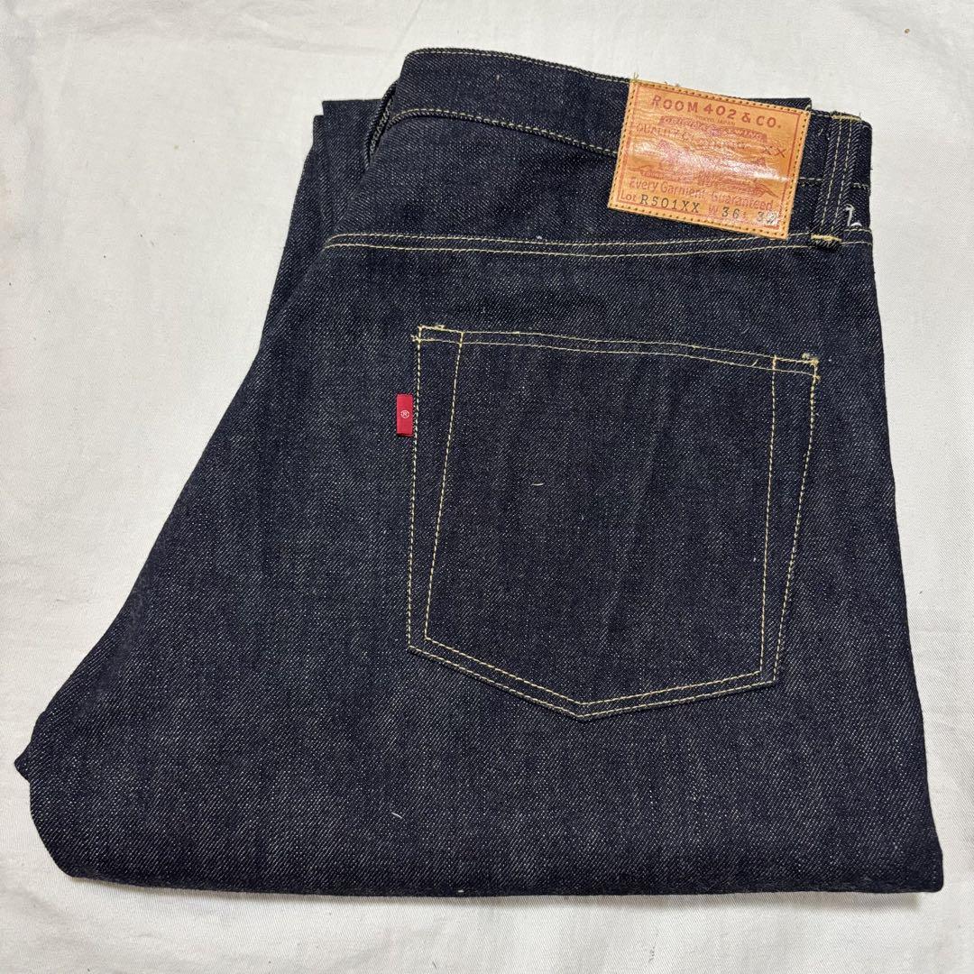 ハンドメイド パンツ 大戦モデル W36 デニム ジーパンR501XX WWⅡ