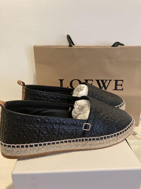 ブラック系,25.5cmセール特価ロエベ LOEWE 未使用品 新品 フラット ...