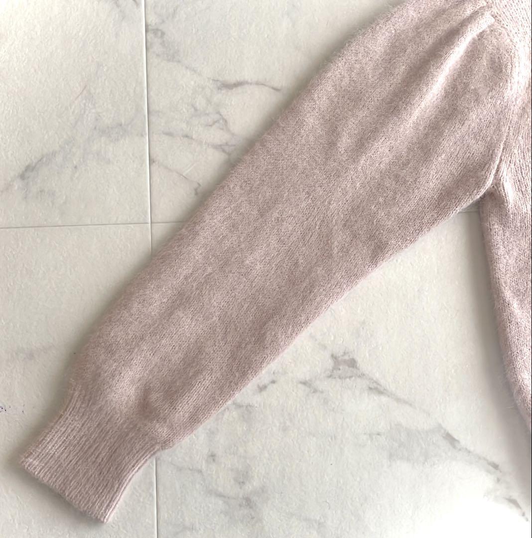 美品✨ルルウィルビー クルーネックシャギーニット