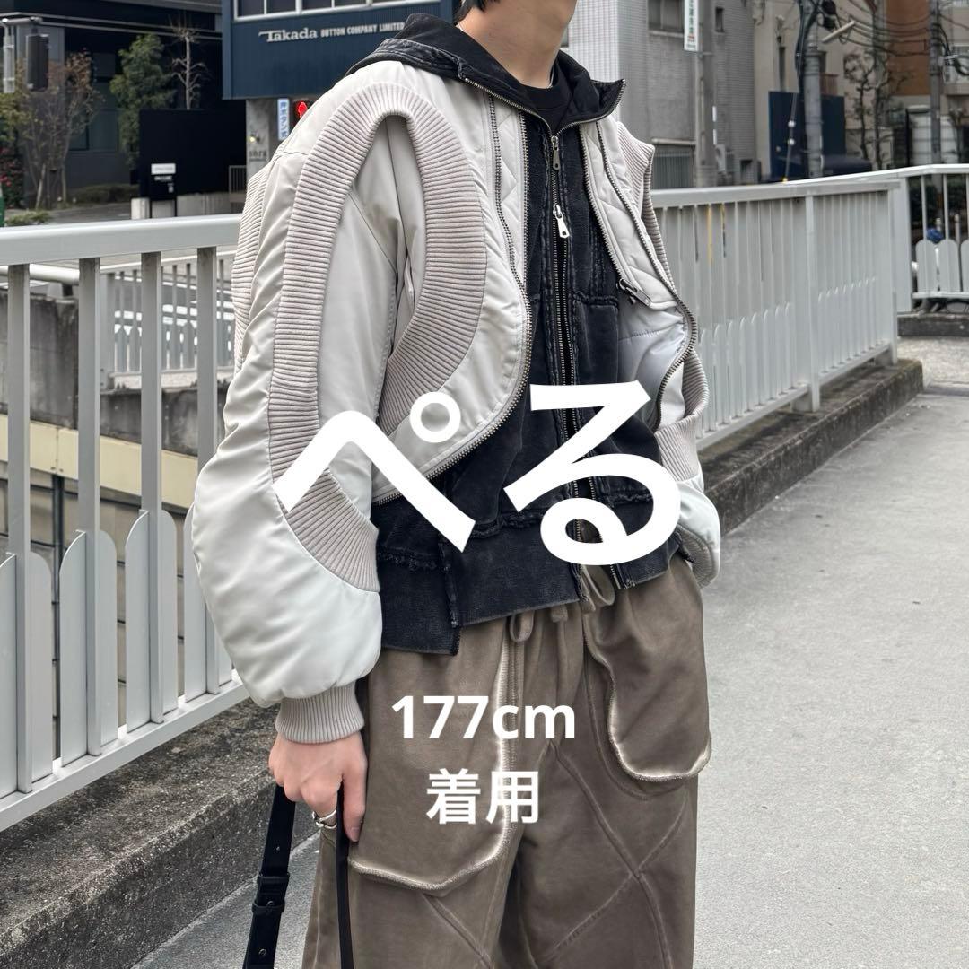 cycle by MYOB ナイロン MA-1 ブルゾン ユニセックス cycle by MYOB ナイロン MA-1 ブルゾン ユニセックス