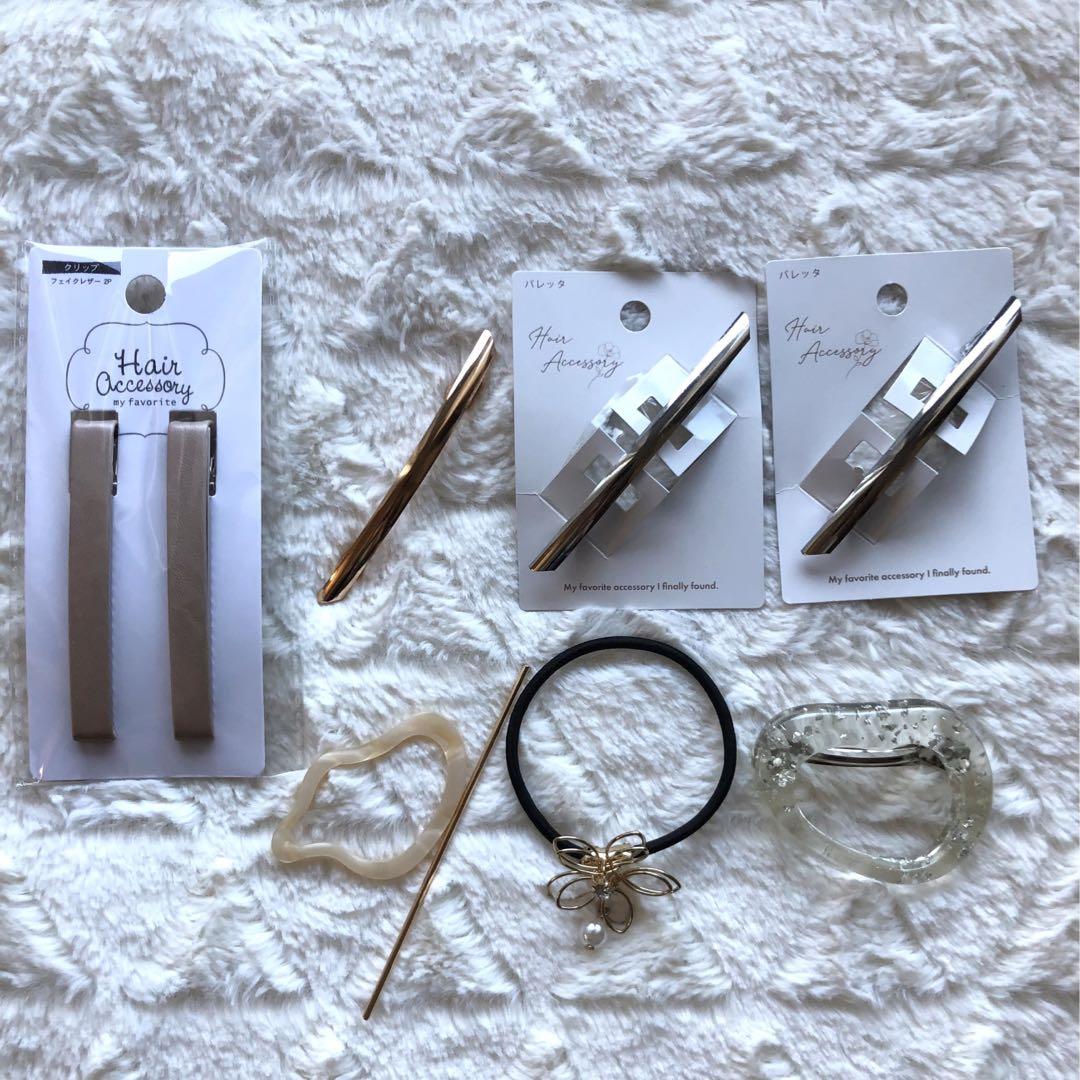 ヘアアクセサリー まとめ売り 大量 ヘアアクセサリーまとめ売り - メルカリ