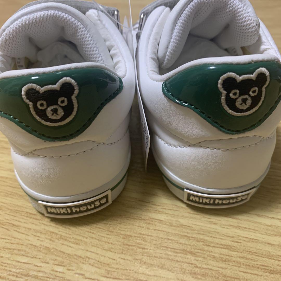 新品　ミキハウス ダブルビー シューズ　16センチ