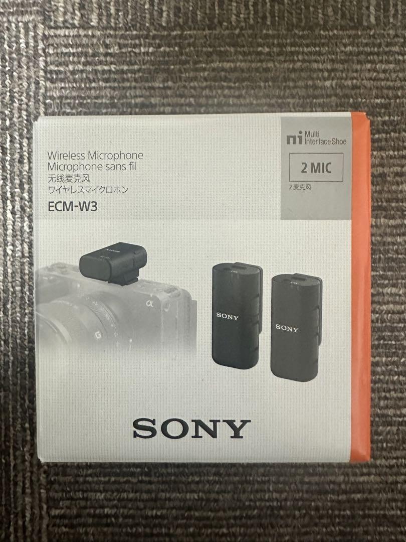 SONY (ソニー) ワイヤレスマイクロホン ECM-W3