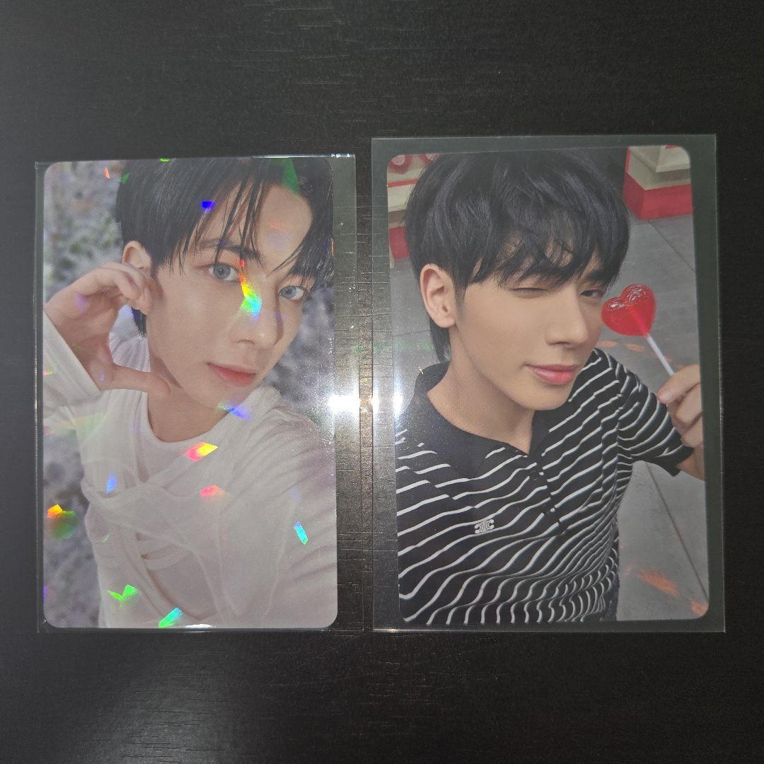 TXT トゥバ MOAZONE FC特典 FANLIVE トレカ2枚 テヒョン