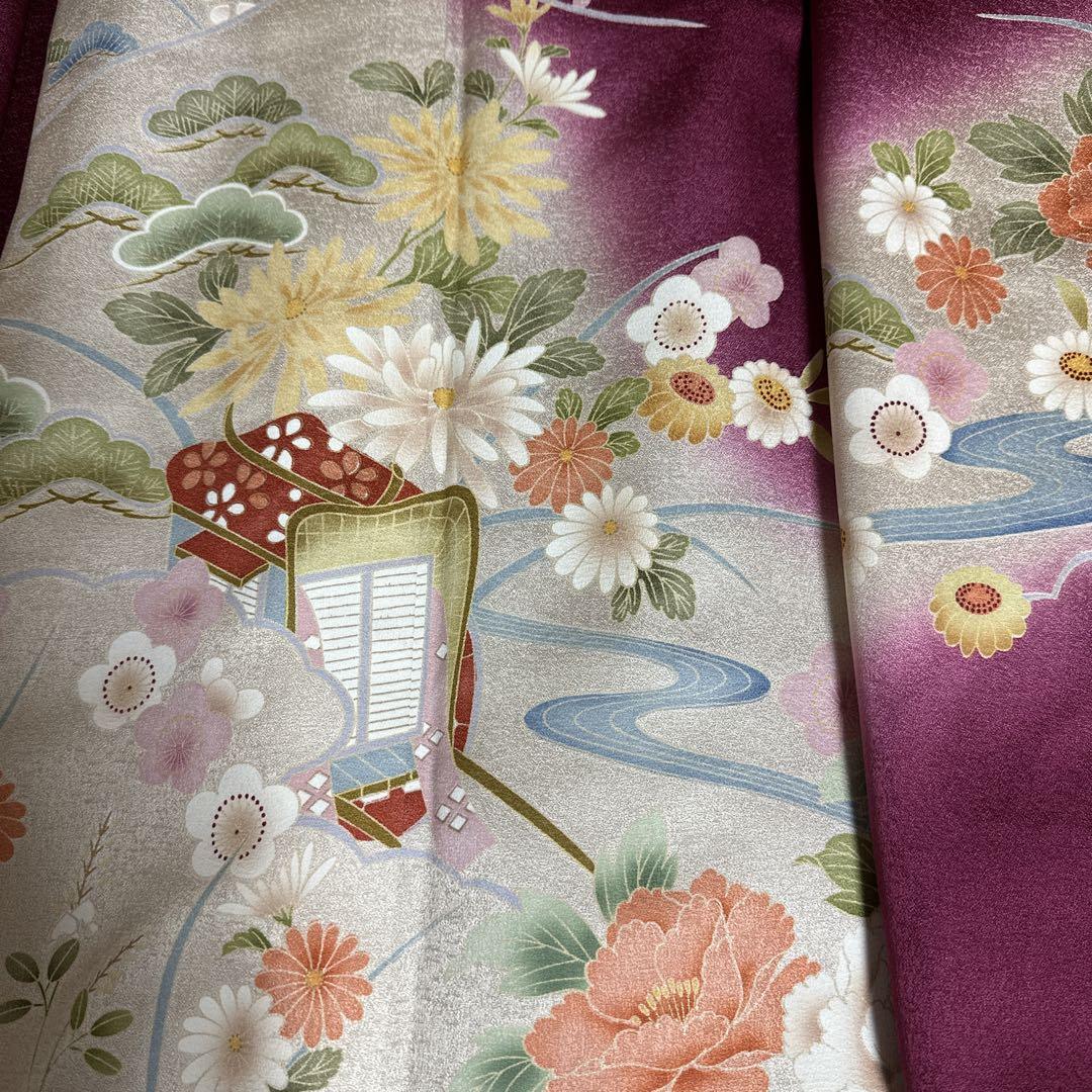 正絹振袖 袋帯 長襦袢 小物セット 18ー02 画像10