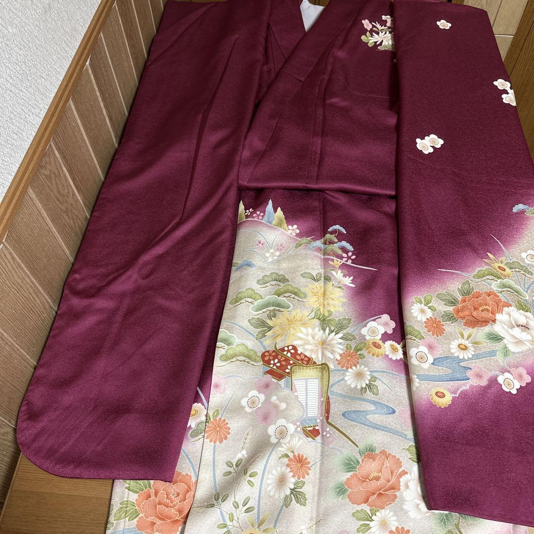 正絹振袖 袋帯 長襦袢 小物セット 18ー02 画像6