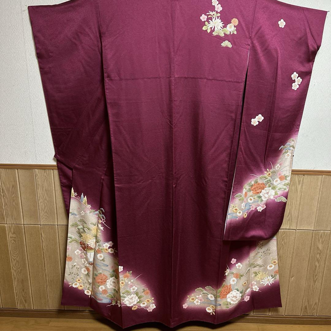 正絹振袖 袋帯 長襦袢 小物セット 18ー02 画像7