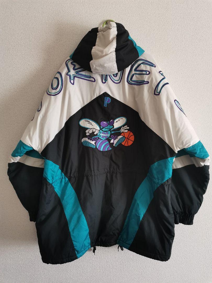 格安SALE 激レア 90's PROPLAYER HORNETS 中綿ナイロンコート F1h9W-m32352027381 人気NEW